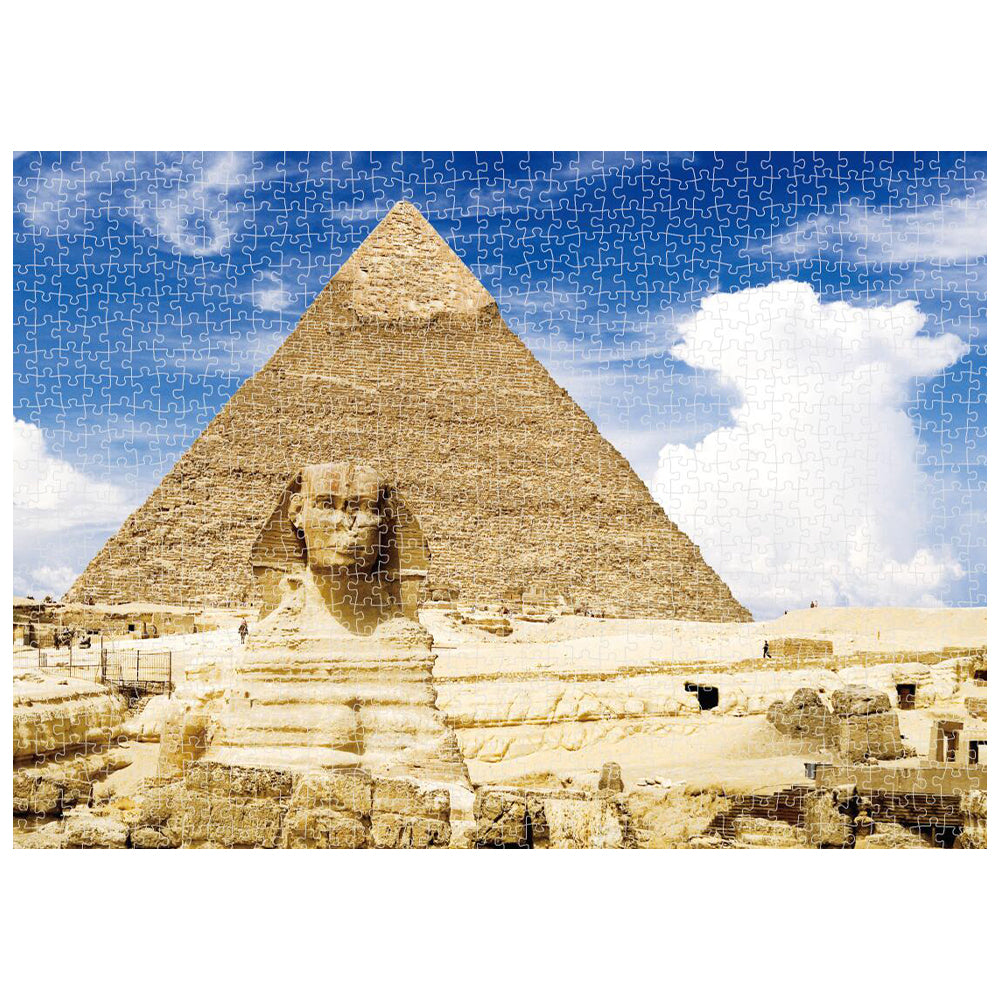LITTLE STORY Jigsaw Puzzle Educational & Fun Game (The Great Pyramid of Giza, Egypt) - 1000 pcs