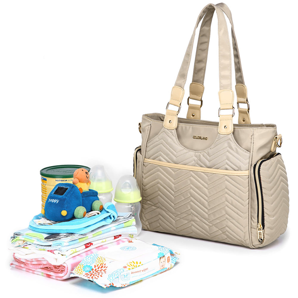 LITTLE STORY Matilda Diaper Bag - Ivory