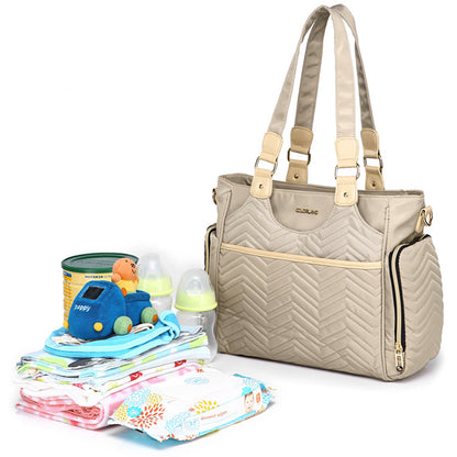 LITTLE STORY Matilda Diaper Bag - Ivory