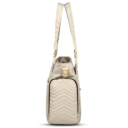 LITTLE STORY Matilda Diaper Bag - Ivory