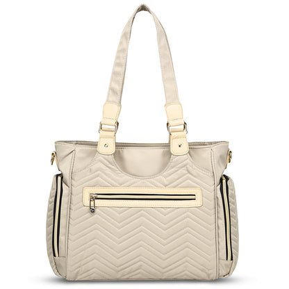 LITTLE STORY Matilda Diaper Bag - Ivory