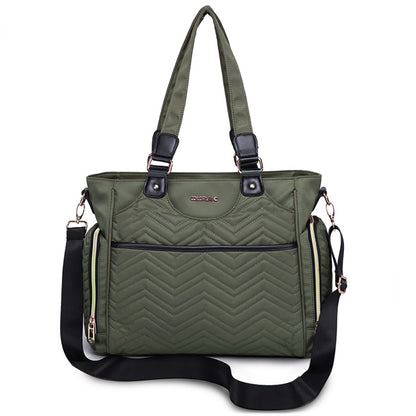 LITTLE STORY Matilda Diaper Bag - Olive Green