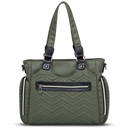 LITTLE STORY Matilda Diaper Bag - Olive Green