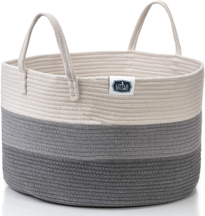Little Story Multipurpose/Laundry Caddy Basket XXL - Grey
