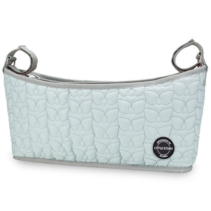 LITTLE STORY Premium Stroller Bag - Quilted - Blue
