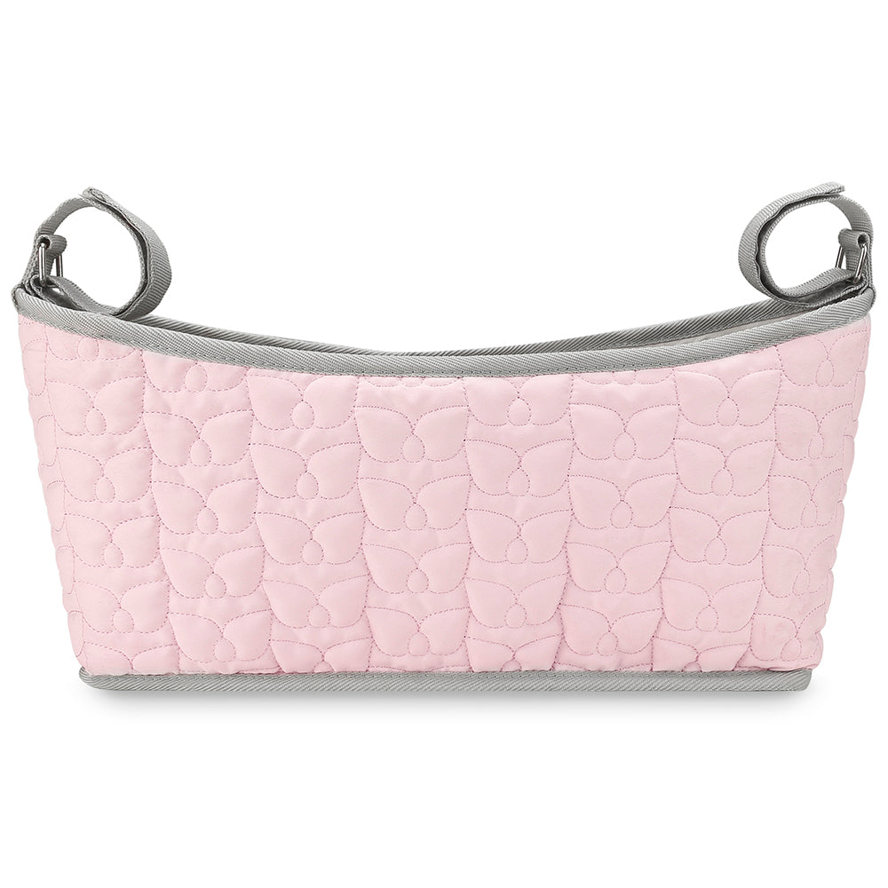 LITTLE STORY Premium Stroller Bag - Quilted - Pink