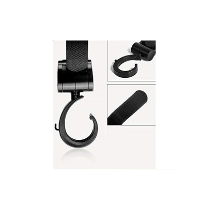 LITTLE STORY Rotating Compatible Stroller Hooks