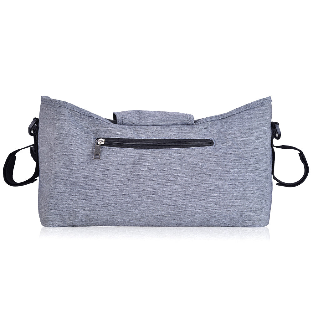 LITTLE STORY Stroller Diaper Organizer Bag - Grey