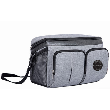 LITTLE STORY Stroller Organizer Travel Bag - Grey