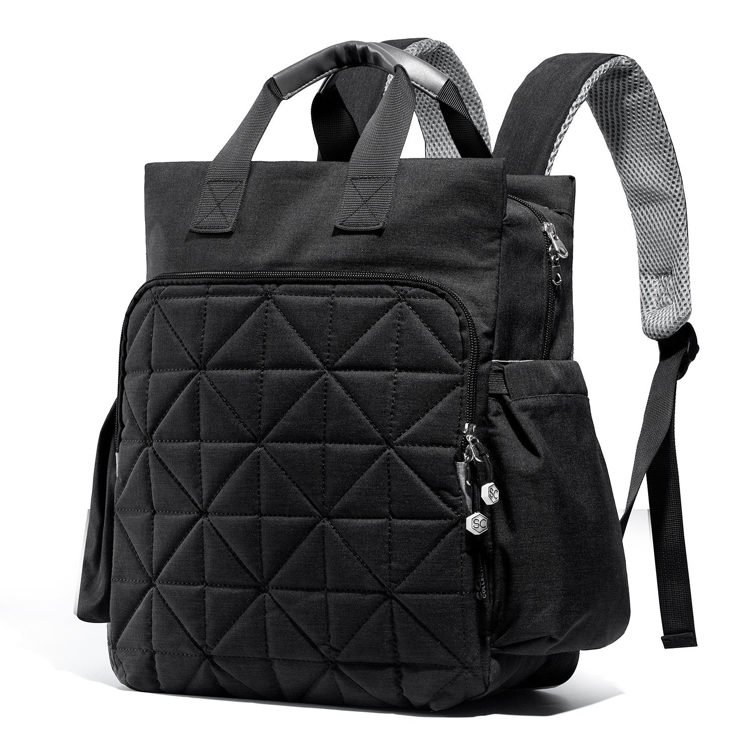 LITTLE STORY Styler Diaper Backpack - Black