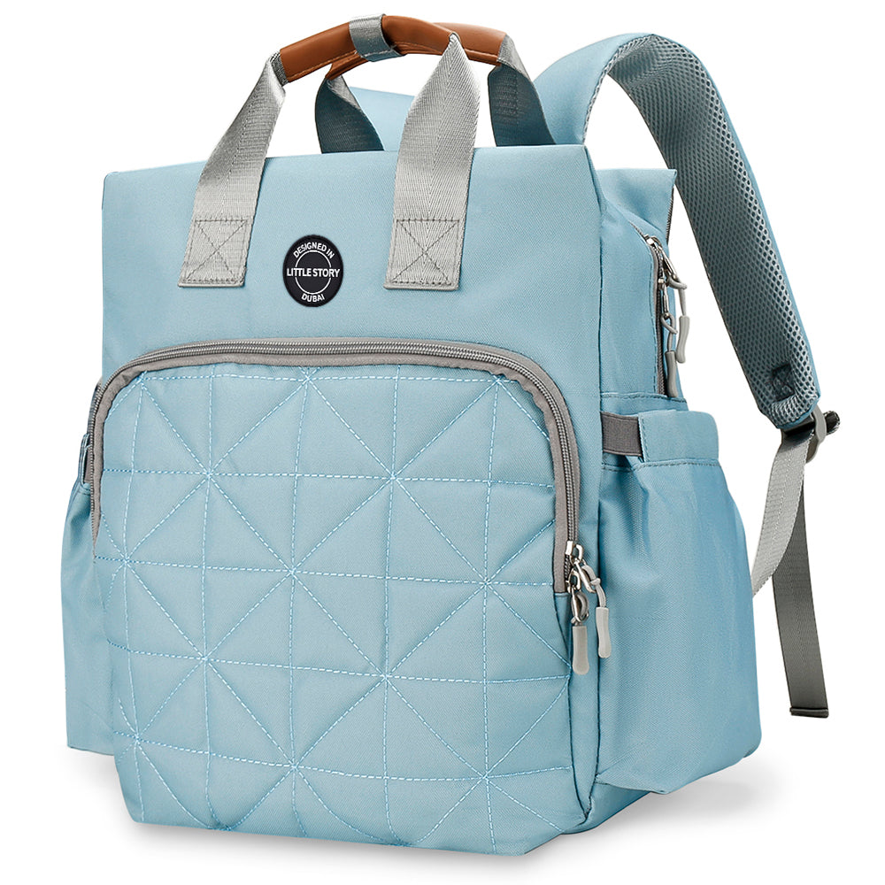 LITTLE STORY Styler Diaper Backpack - Blue