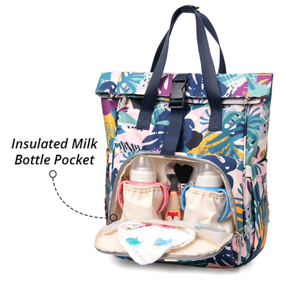 LITTLE STORY Tropical Diaper Bag
