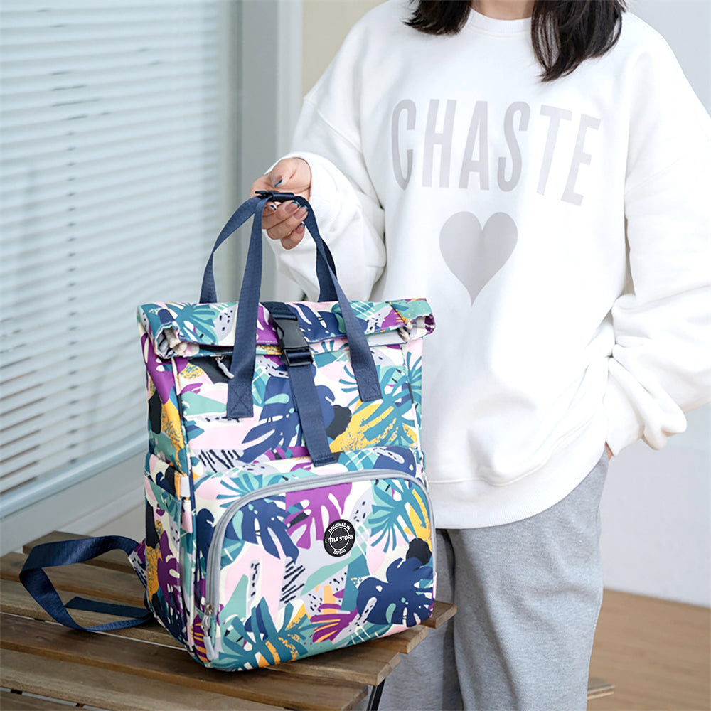 LITTLE STORY Tropical Diaper Bag