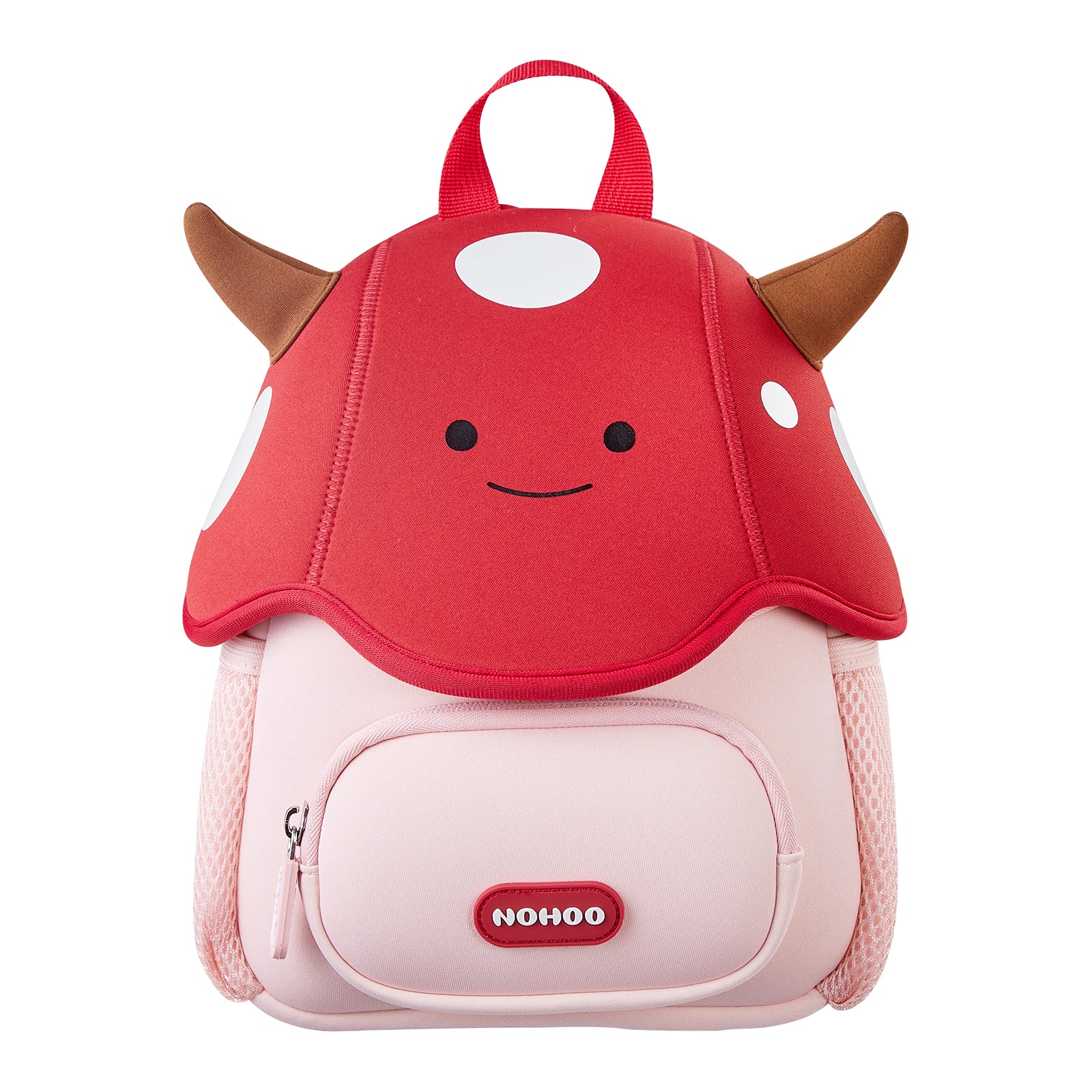 NOHOO 3D Cute Angel Kids School Bag/Activity Bag 10 inch - Red