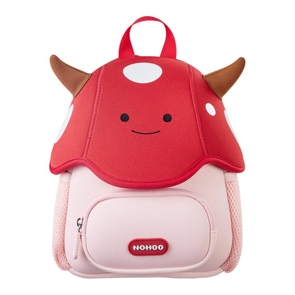 NOHOO 3D Cute Angel Kids School Bag/Activity Bag 10 inch - Red