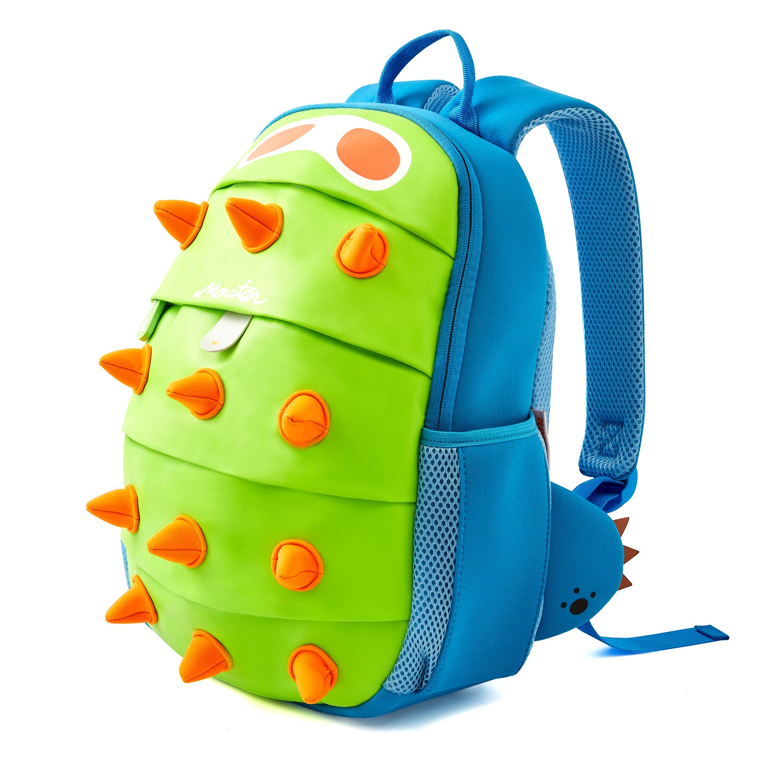 NOHOO Jungle Backpack - Spiky Dinosaur Green
