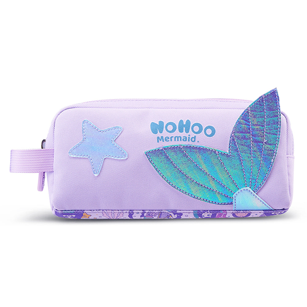 NOHOO Kids Pencil Case/Color Bag Mermaid - Purple