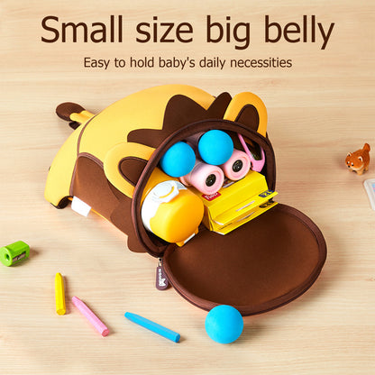 NOHOO Pre School 3D Bag Lion Yellow (Medium)