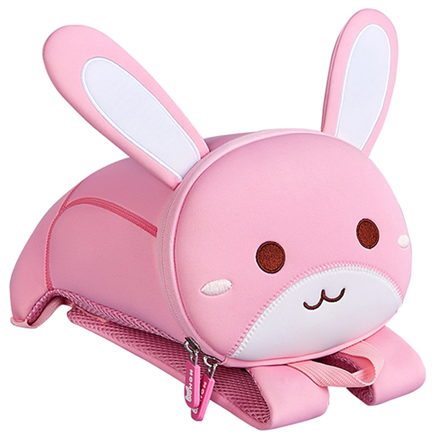 NOHOO Pre School 3D Bag Rabbit Pink (Medium)