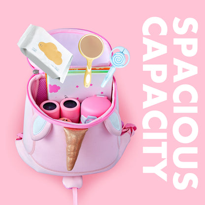 NOHOO Pre School 3D Bag Unicorn Pink (Large)