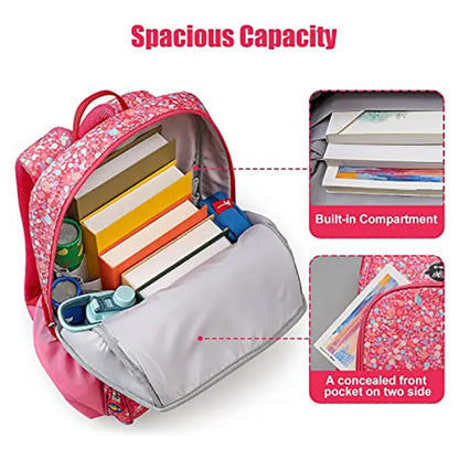 NOHOO School Bag - Retro Pink