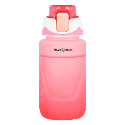 NOVA KIDS Water Bottle 550ml with Straw - Pink