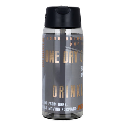 NOVA KIDS Water Bottle 750ml with Grab String - Black