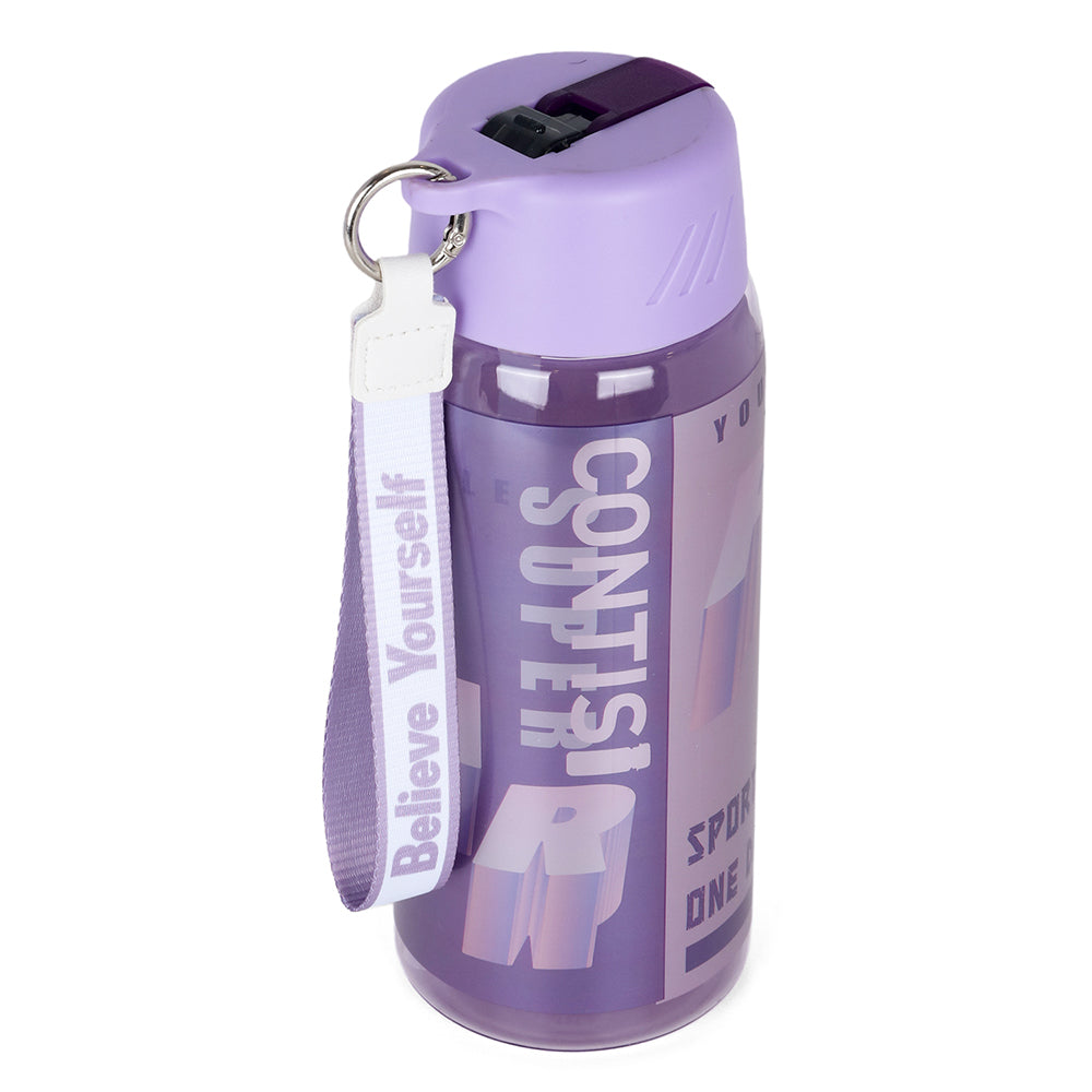 NOVA KIDS Water Bottle 750ml with Grab String - Purple