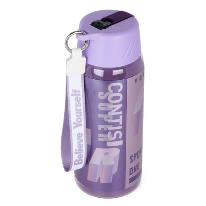 NOVA KIDS Water Bottle 750ml with Grab String - Purple