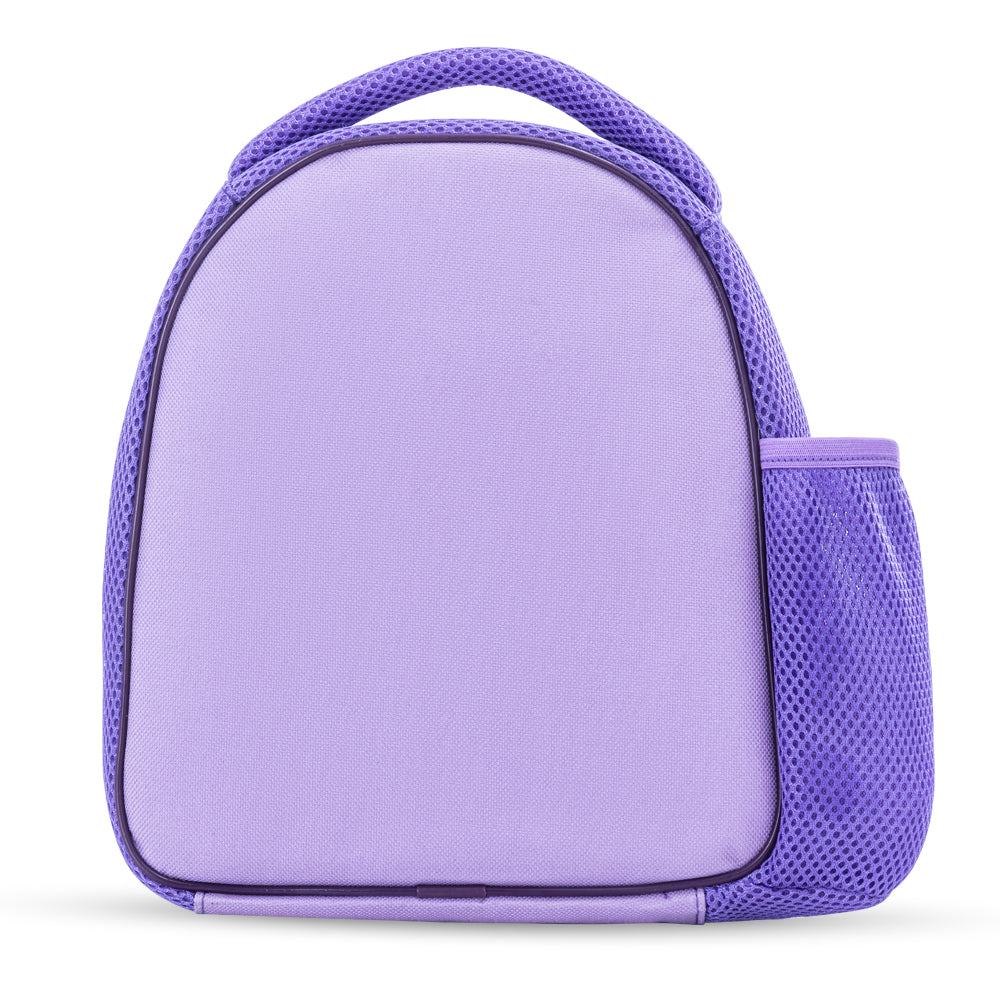 NOVA KIDS Lunch Bag Combo w/Lunch Box and Water Bottle - Lama Purple
