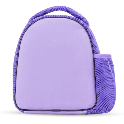 NOVA KIDS Lunch Bag Combo w/Lunch Box and Water Bottle - Lama Purple