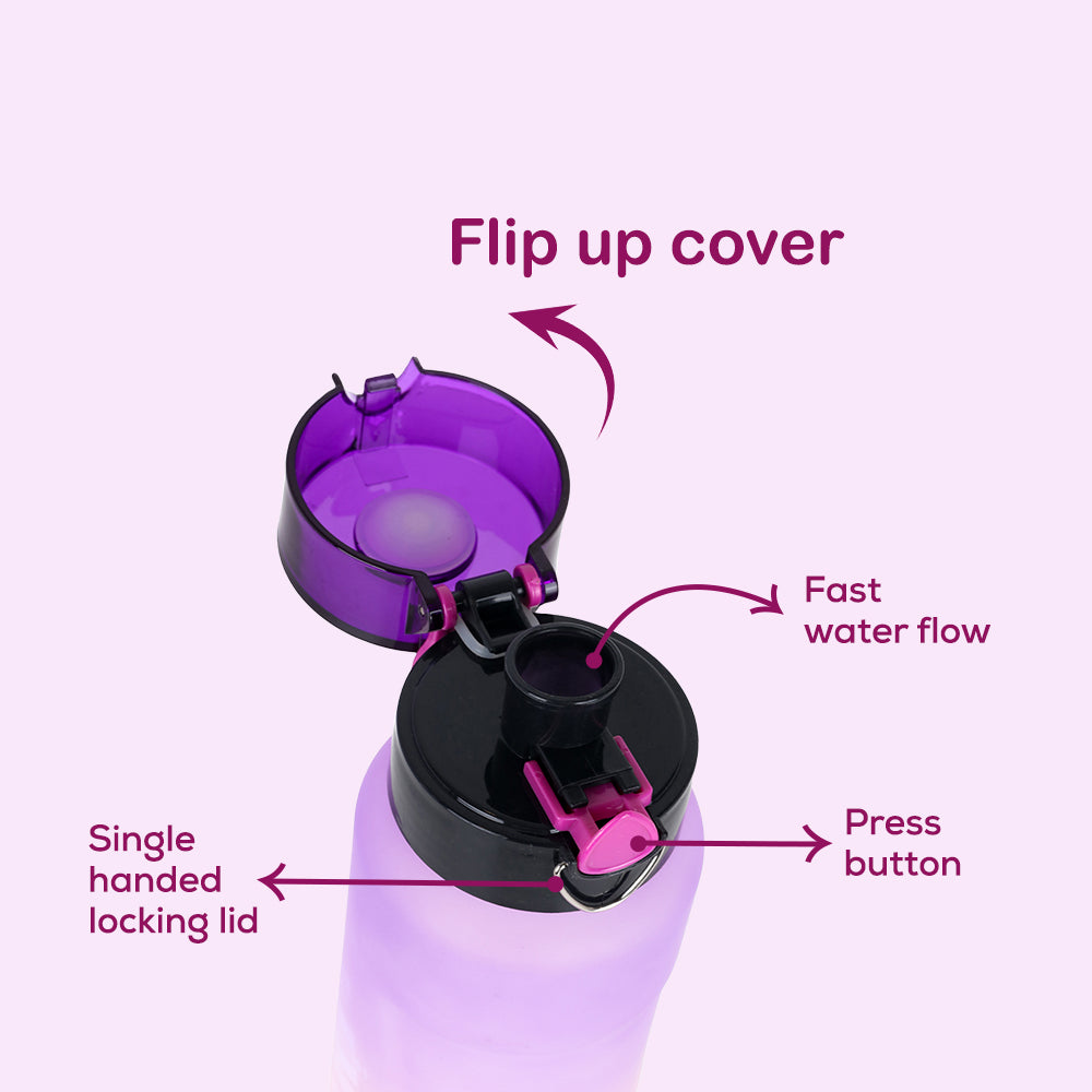 NOVA KIDS Water Bottle 1000ml - Purple