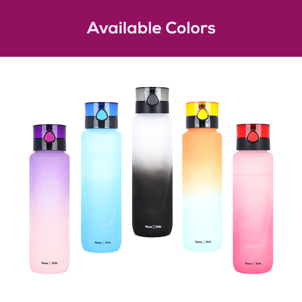 NOVA KIDS Water Bottle 1000ml - Purple