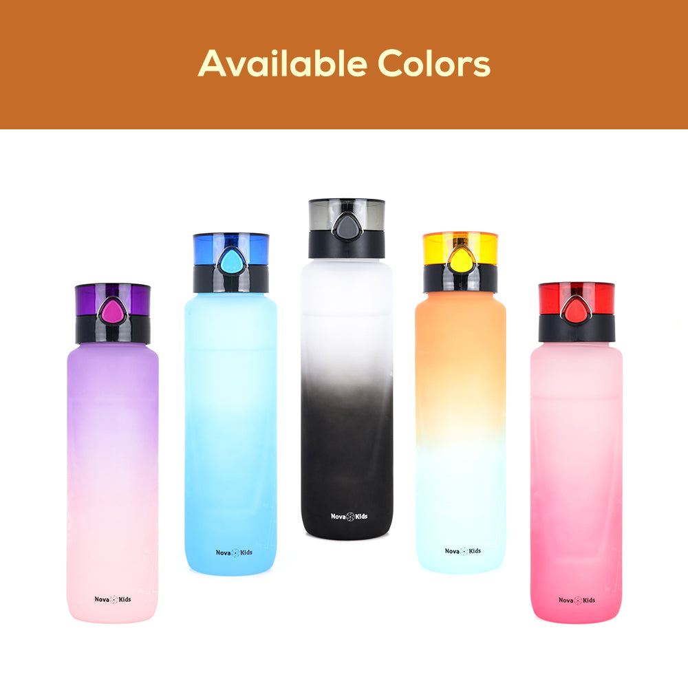 NOVA KIDS Water Bottle 1000ml - Orange