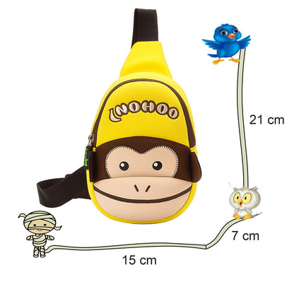 NOHOO Jungle Chest Bag - Monkey