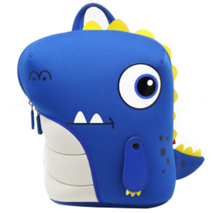 NOHOO Jungle 3D Backpack - Dinosaur Blue
