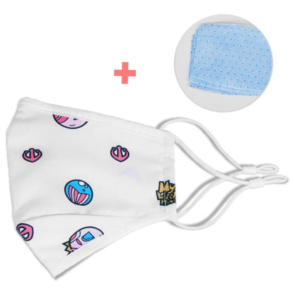 NOHOO Re - usable masks set of 4 + 12 Filters