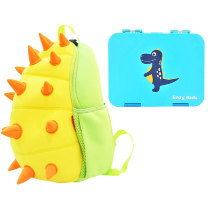 NOHOO Spiky Dinosaur School Set - Yellow