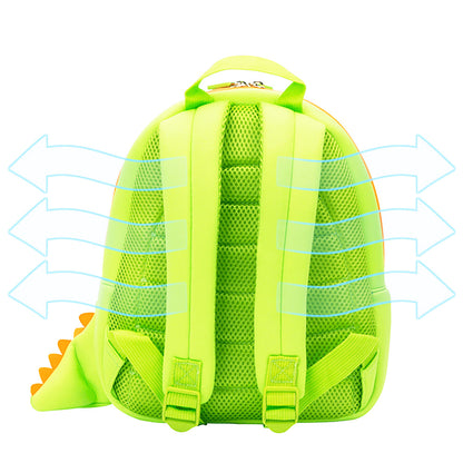 NOHOO Steg aurous Backpack and Bento Lunch Box - Green