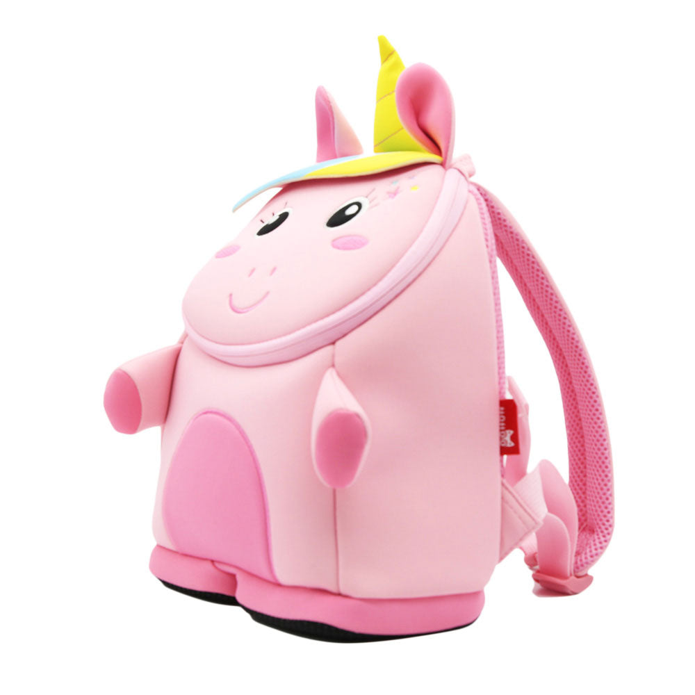 NOHOO Unicorn 3D Bag + Bento Lunch Box - Purple