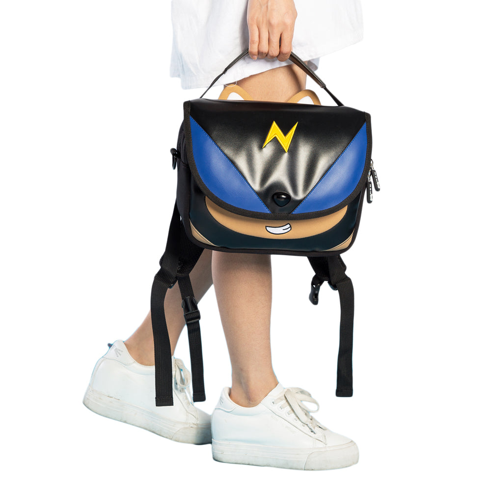 NOHOO WoW Handbag - Space Dog Black