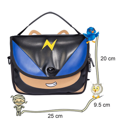 NOHOO WoW Handbag - Space Dog Black