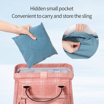 Sunveno Adjustable Baby Wrap Carrier Sling - Grey