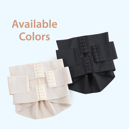 SUNVENO Belly Shaper and Hip Definition Band - Beige, S