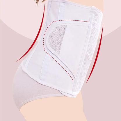 صن فينو - حزام بطن قابل للتنفس لما بعد الولادة - أزرق - كبير