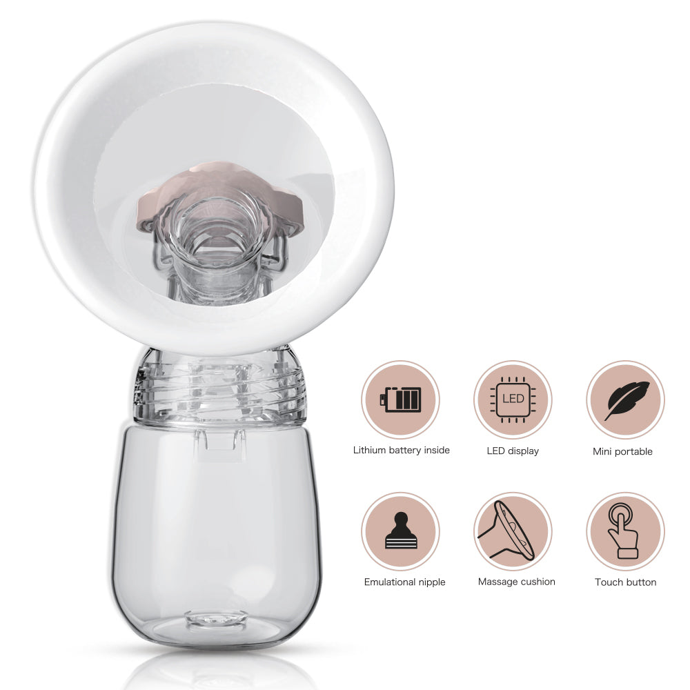 Sunveno Smart Automatic Dual Breast Pump with Controller - White