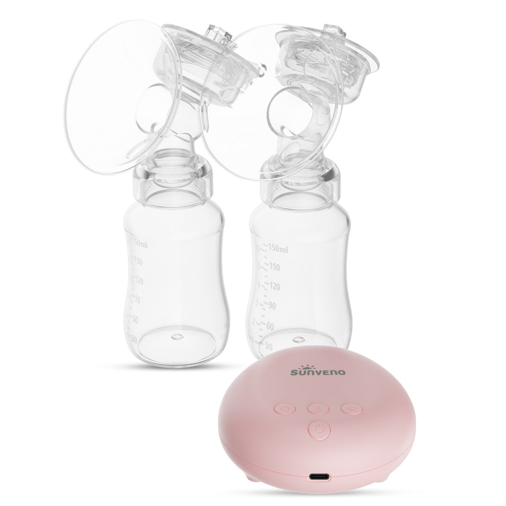 Sunveno Automatic Dual Breast Pump with Controller - White