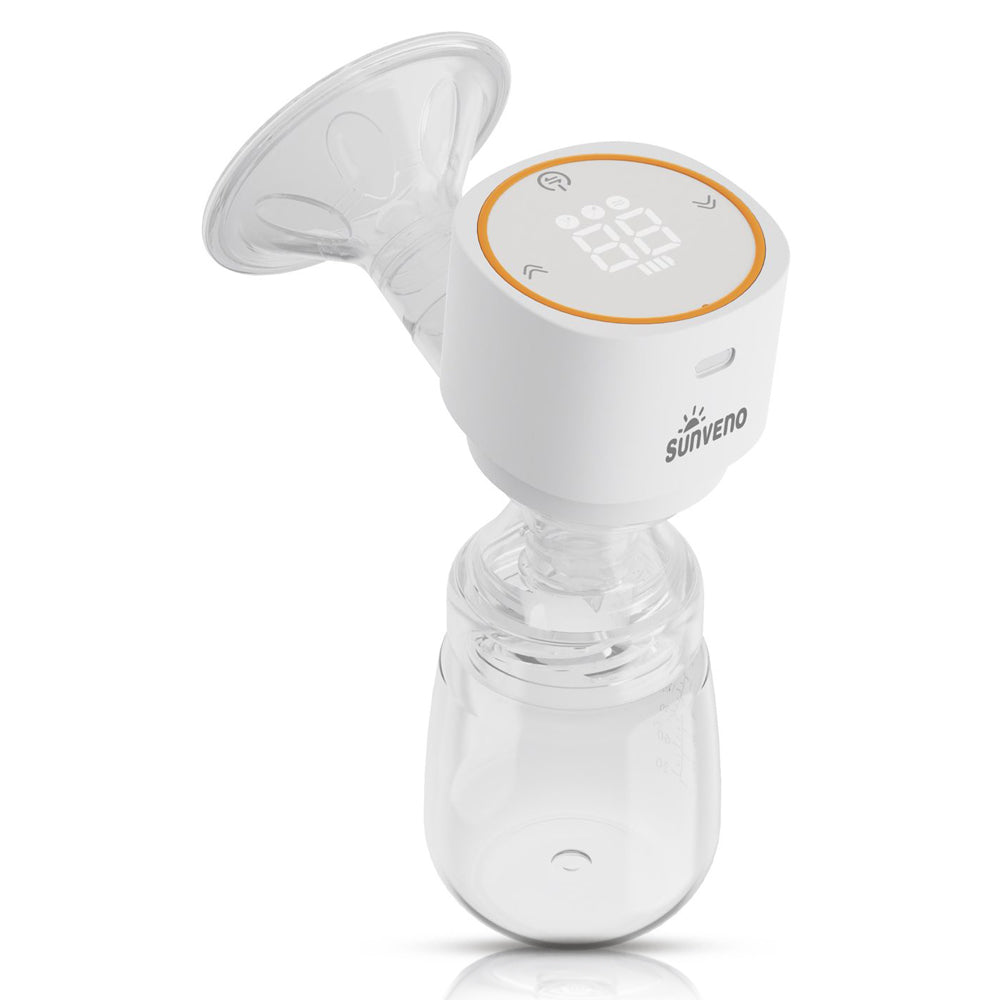 Sunveno Automatic Smart Single Breast Pump with inbuilt Controller - White