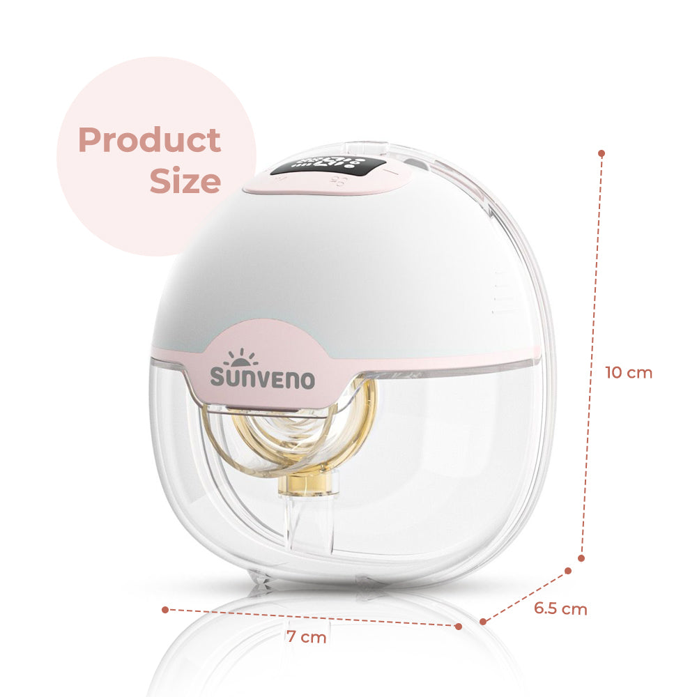 Sunveno Wearable Automatic Smart Breast Pump - White