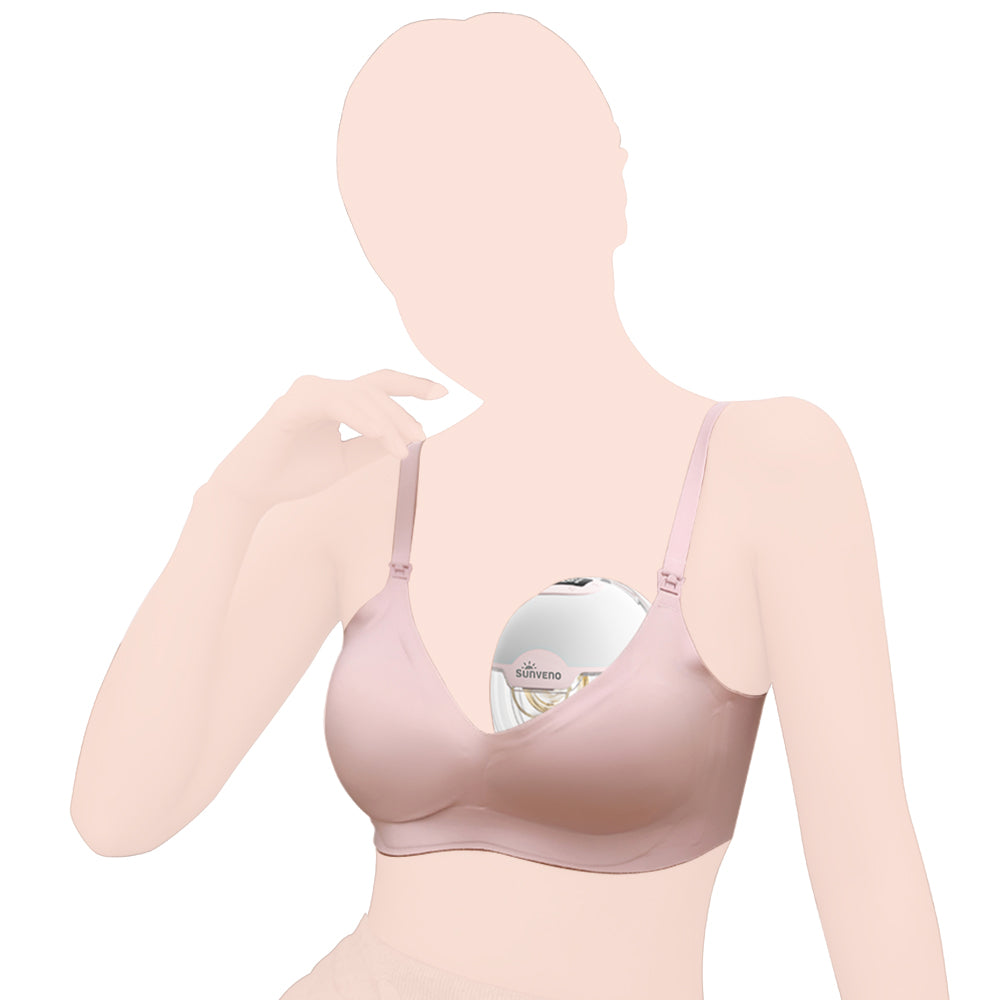 Sunveno Wearable Automatic Smart Breast Pump - White